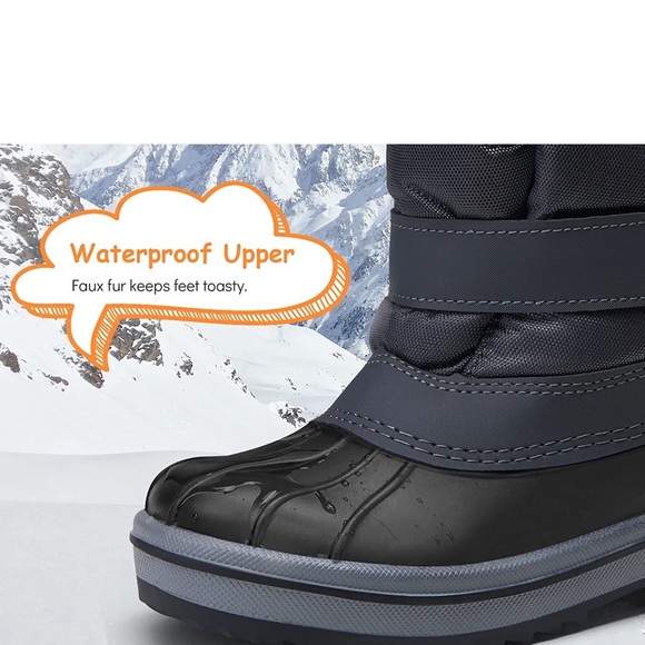 Vepose Winter Boots Classic Waterproof Snow Outdoor Non-Slip Size 3 - Picture 2 of 10
